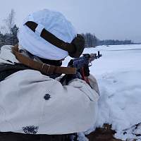 Гвардейцы 19 омбр отрабатывают задачи в рамках боевой подготовки 