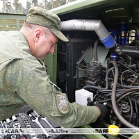 Проходят состязания на звание лучшего командира инженерного батальона и инженерной роты по полевой выучке