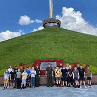 Экскурсия для воспитанников военно-патриотического лагеря 