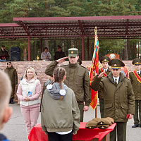 Новый военно-патриотический клуб «Дружина» принял в свои ряды первых кадетов