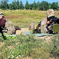 У военнослужащих 5 обрСпН прошли плановые занятия по огневой подготовке