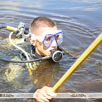 Сбор водолазных подразделений инженерных войск