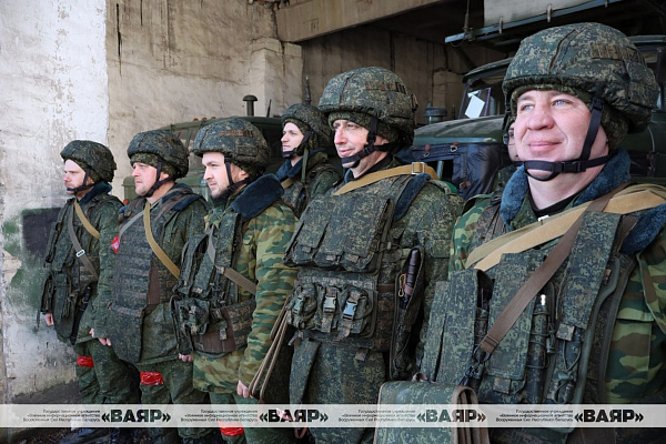 Смотры готовности подразделений к выполнению задач в рамках комплексной проверки боеготовности Вооружённых Сил