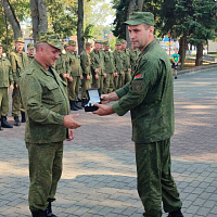 В Волковысском районе завершился плановый учебный сбор по территориальной обороне