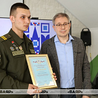 Военнослужащий Вооружённых Сил удостоен награды всероссийской общественно-государственной инициативы «Горячее сердце»