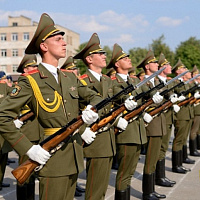 Годовой праздник Минской военной комендатуры