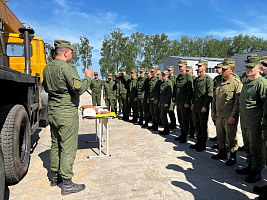 Единый день безопасности военной службы в 36 дмостбр