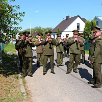 Военнослужащие 11 омбр поздравили ветеранов
