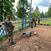 У курсантов прошли занятия по ВДП