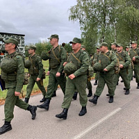 Продолжаются сборы с военнообязанными