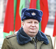 Подполковник Алексей Третьяков, заместитель командира по идеологической работе — начальник отделения ИР 336‑й реабр