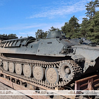 В Гродненский гарнизон прибыл последний эшелон с вооружением и военной техникой, принимавшей участие в комплексном учении с войсками ЗОК