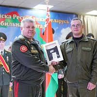 В 36-й дорожно-мостовой и 65-й автомобильной бригадах прошло чествование военнослужащих, увольняемых в запас