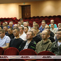 Завершились учебные сборы территориальных войск Партизанского района города Минска