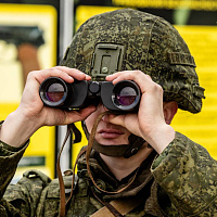 Занятия по огневой подготовке с курсантами Военной академии