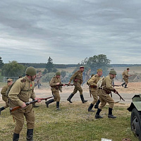 Гвардейцы 120 омбр приняли участие в реконструкции операции «Багратион»