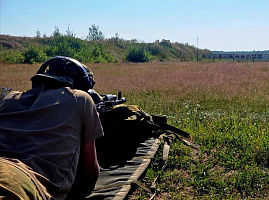 У военнослужащих 5 обрСпН прошли плановые занятия по огневой подготовке