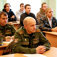 В ГГУ стартовала военная подготовка