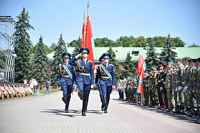 Торжественная церемония закрытия республиканского этапа военно-патриотической игры «Зарничка»