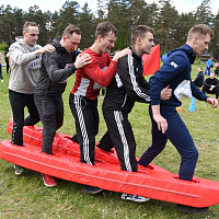 Спортивный праздник, приуроченный ко Дню Победы, состоялся в 72 ОУЦ