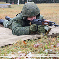 Гвардейцы выполнили упражнение учебных стрельб