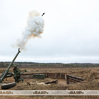  Стрельба штатным снарядом из минометов 2Б23 «Нона-М1» и 2С12 «Сани»