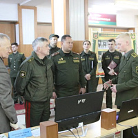 Выставка научно-технического творчества курсантов прошла в Военной академии