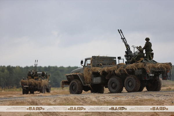 Продолжается боевое слаживание подразделений