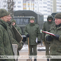 Состязания на лучшего командира, наводчика и водителя БТР-82А в СЗОК
