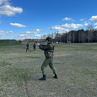 Занятия по огневой подготовке с военнослужащими 65 автбр
