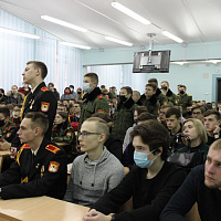 На военном факультете в БГУИР прошел день открытых дверей