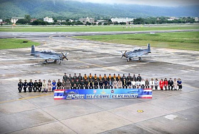 ВВС Таиланда приняли первую пару легких боевых самолетов AT-6TH