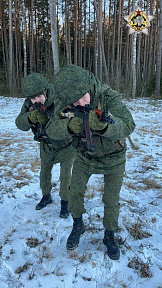 Занятия по тактической подготовке с военнослужащими 49 ртбр