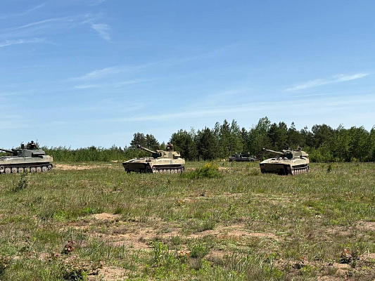 Продолжается полевой выход одного из подразделений 11 омбр