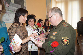 Праздник весны в Гродненском гарнизоне