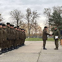 В Вооружённых Силах продолжаются проводы в запас военнослужащих срочной службы 