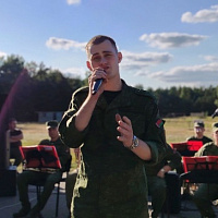 Концерт на полигоне для военнообязанных 11 омбр