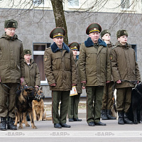 В кинологическом центре Вооружённых Сил состоялся торжественный выпуск курсантов