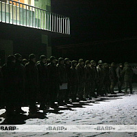 Занятия по огневой подготовке на полигоне Лепельский