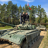  Ярослав Горелик и его семья посетили 72-й гвардейский Объединенный учебный центр