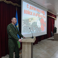 Военнослужащие 103 овдбр отпраздновали День ракетных войск и артиллерии