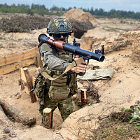 Занятия по боевой подготовке с военнослужащими 6 омбр