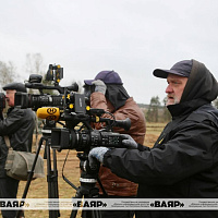 Представители белорусских средств массовой информации в ходе пресс-тура побывали на полигоне Лепельский