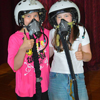 Военнослужащие 116 шаб посетили оздоровительный лагерь 