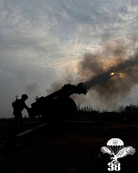 Занятия по боевой подготовке на полигоне Брестский