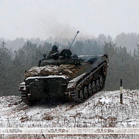 Занятия по боевой подготовке с военнослужащими 120 омбр