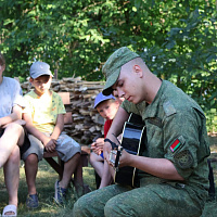 С армией лето проходит с пользой