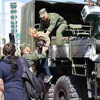 Праздничные мероприятия в столичном парке Победы