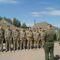 Закрытие военно-патриотического лагеря «Призывник»
