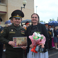 Выпуск воспитанников Минского областного кадетского училища